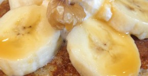 banana walnut pancakes east harlem cafe